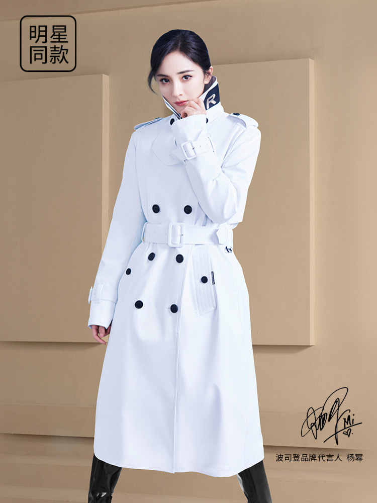 杨幂的风衣羽绒服终于有正面广告图!|杨幂|品牌代言人_新浪新闻