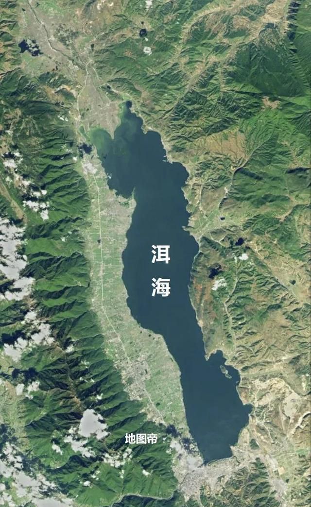 云南三大湖滇池洱海抚仙湖竟然分属三大水系
