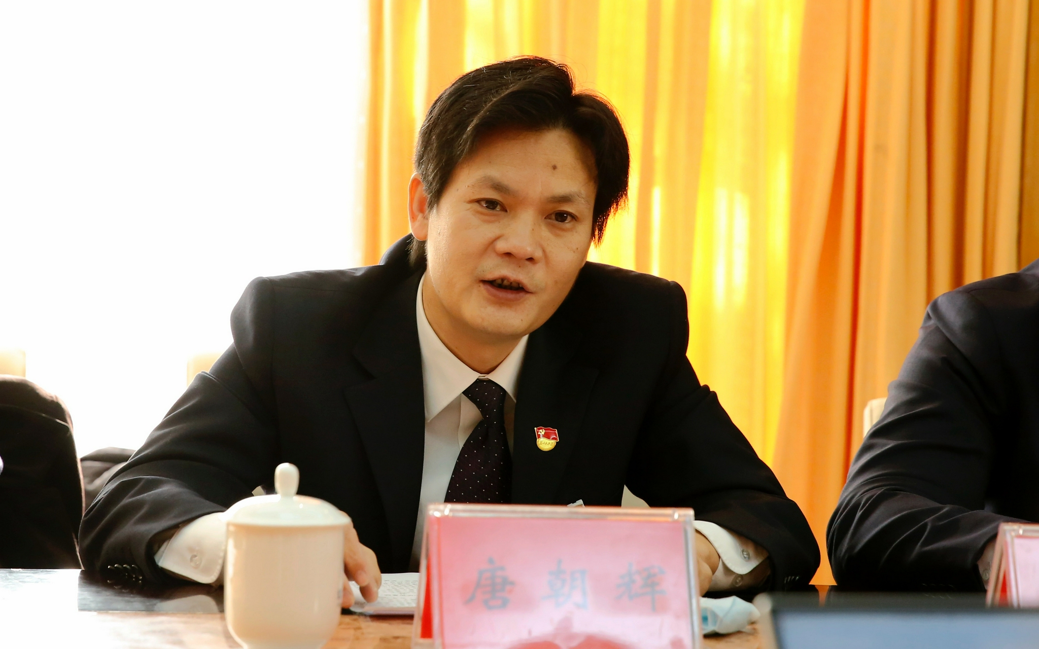 平谷区区委常委,副区长唐朝辉.平谷区委宣传部供图