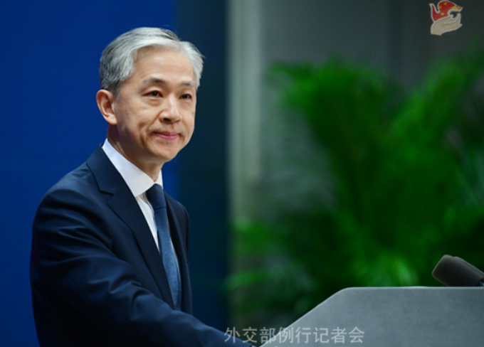 外交部汪文斌坚决反对g7干涉中国内政损害中国利益