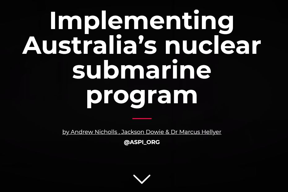 澳智库批核潜艇项目代价高：需20年和数百亿沉没成本