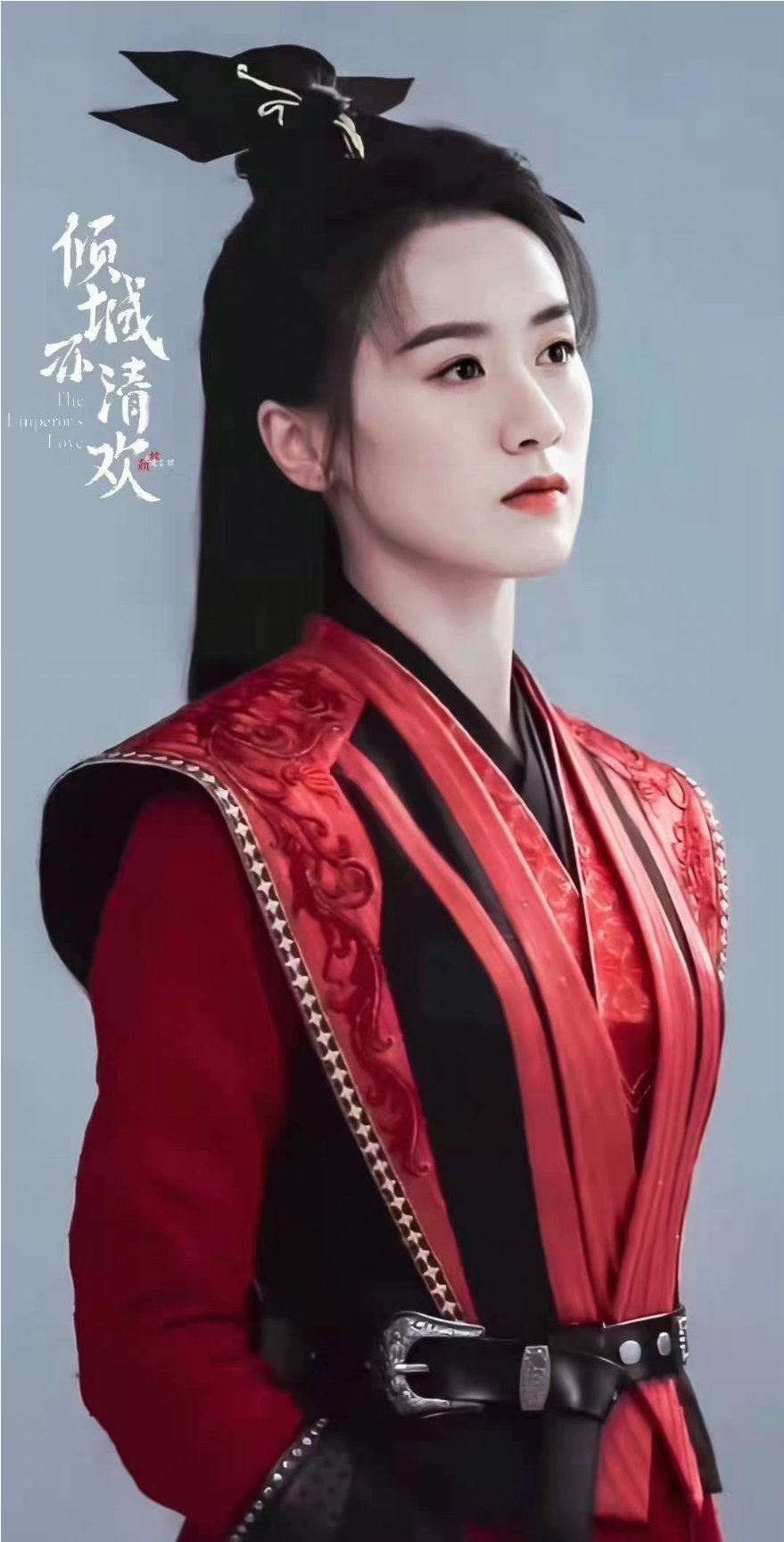 袁冰妍红衣古装yyds穿上红色衣服气质真的好绝一女的