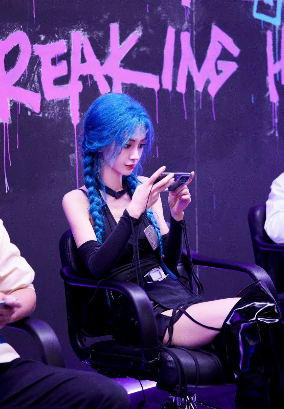 关键词——撕名牌高手,金克丝本丝,电竞女神,生图杀手|金克丝|撕名牌