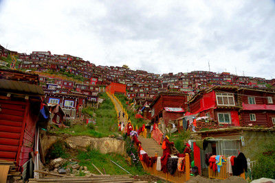 四川一奇特学校,为佛学院中的“清华”,满山红艳为上千僧舍休闲区蓝鸢梦想 - Www.slyday.coM 四川一奇特学校,为佛学院中的“清华”,满山红艳为上千僧舍休闲区蓝鸢梦想 - Www.slyday.coM