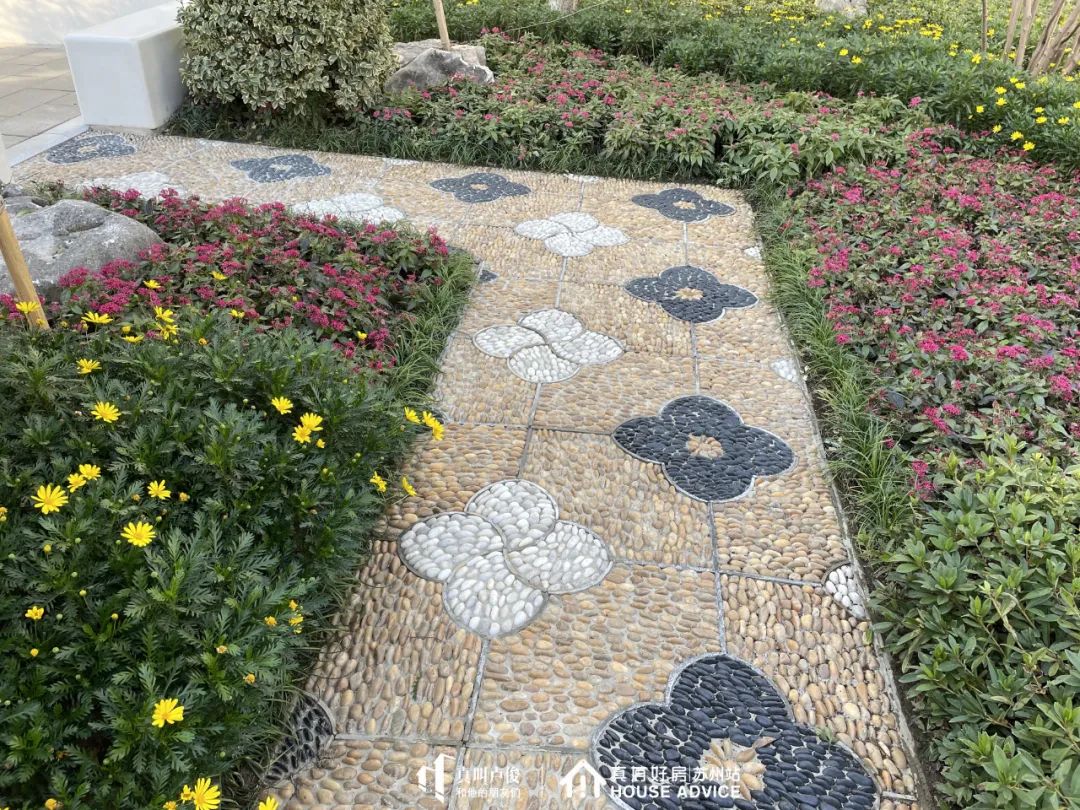 分享一组庭院鹅卵石路的创意[图]-雨花石文化-南京雨花石鹅卵石厂家
