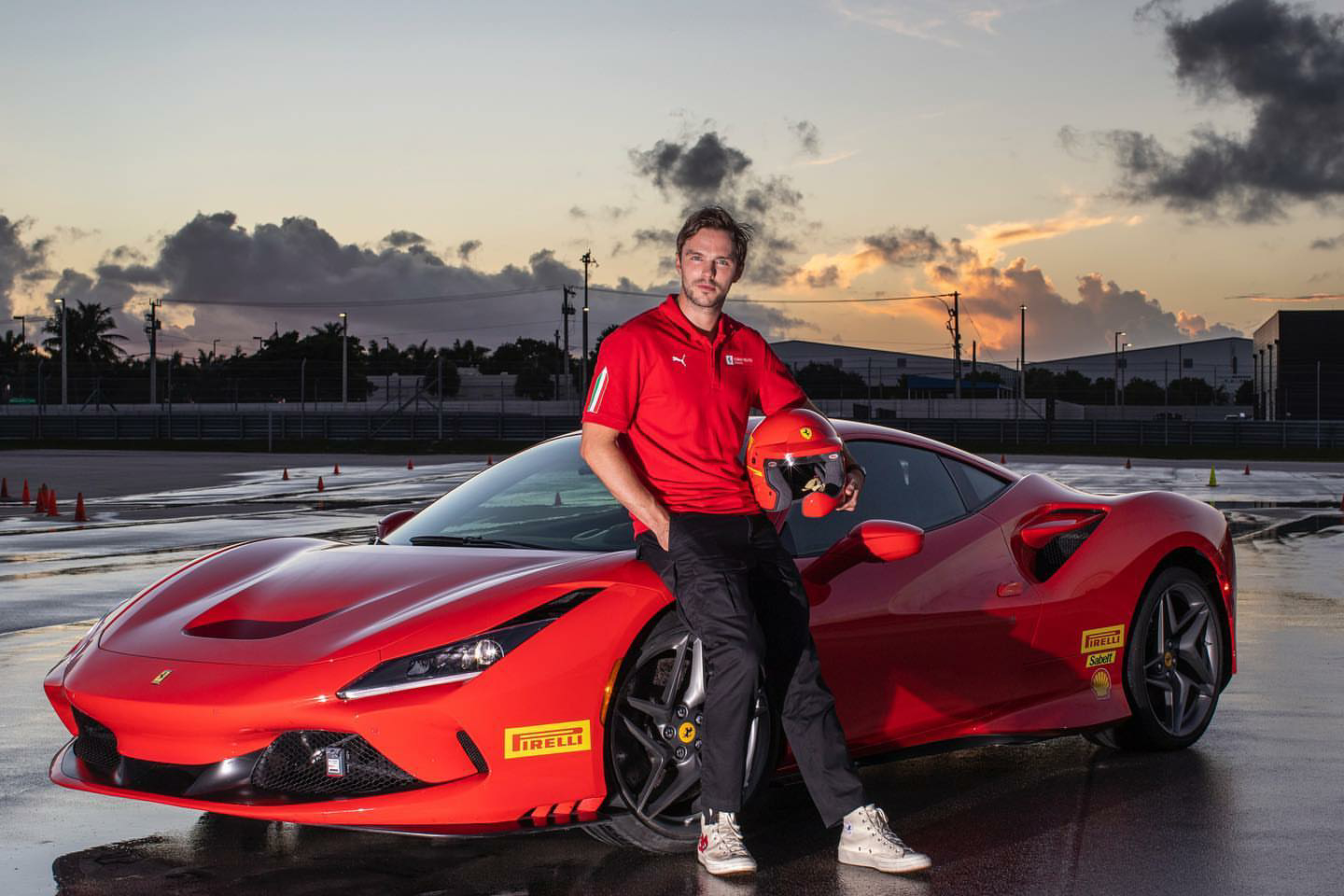 赛车尼子又上线开法拉利新照