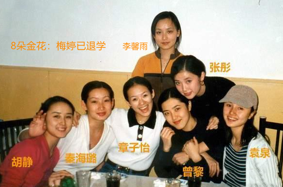 中戏96级明星班毕业21年了8朵金花现状如何