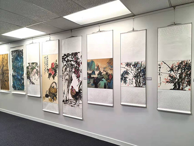中国书画世界行（新西兰）艺术交流展暨第一届新西兰画派艺术联盟艺术季开幕式