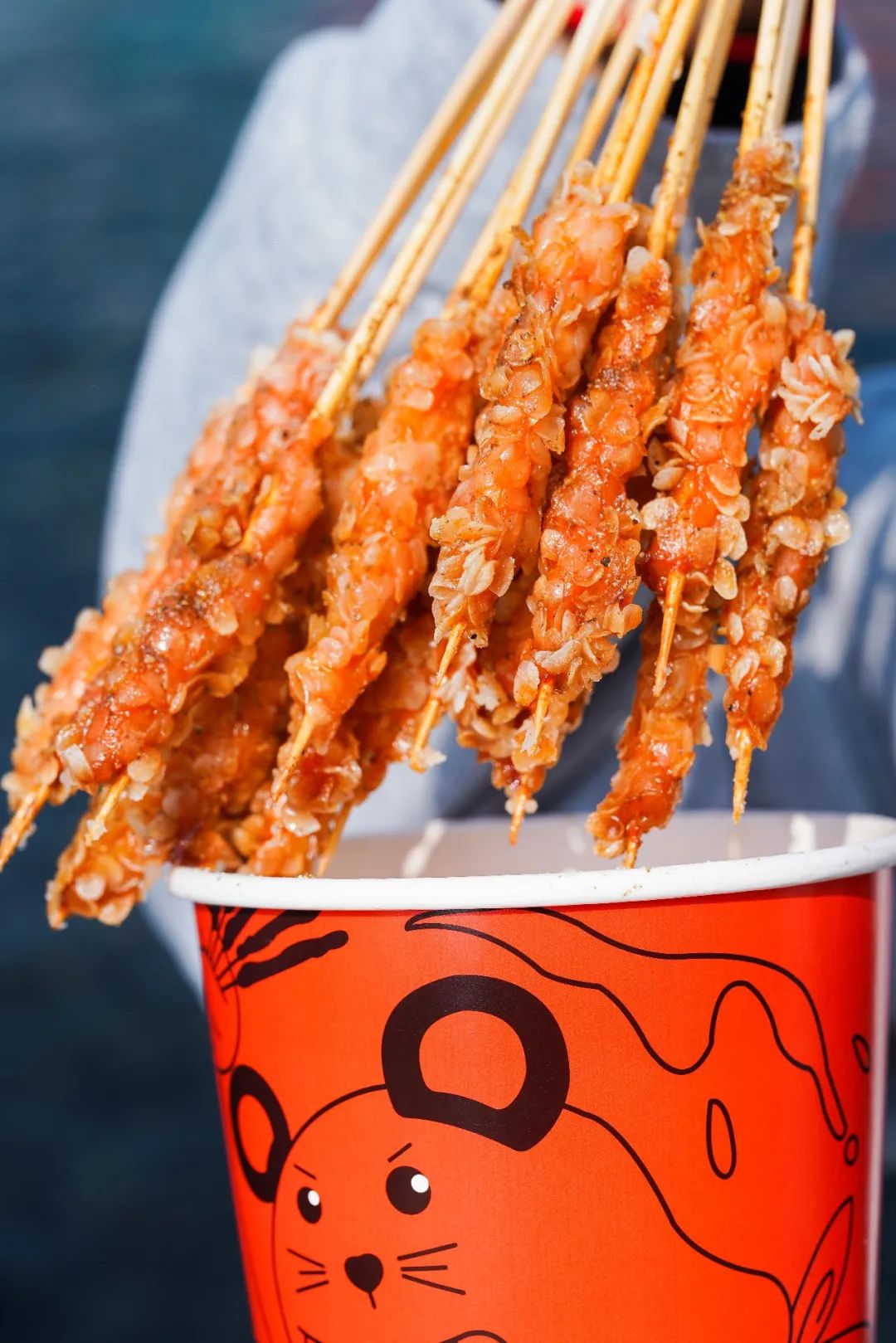 雪花鸡柳串 ·快约上朋友一起来撸串了!现在只要9.