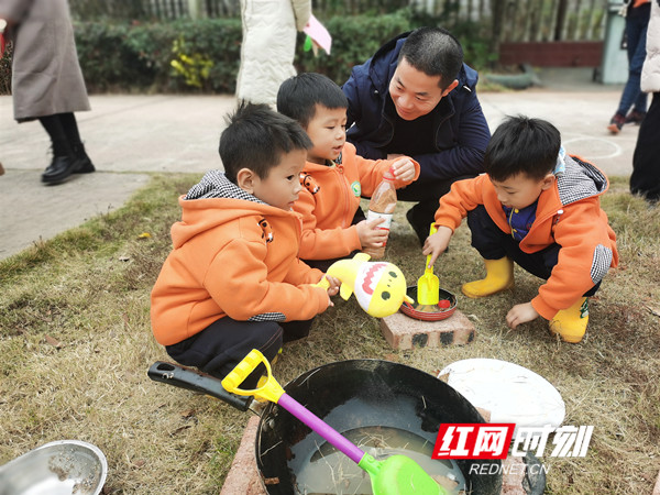 让孩子放开手脚玩 岳麓区“安吉游戏”试点园开展联合教研休闲区蓝鸢梦想 - Www.slyday.coM