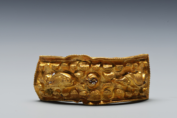 &nbsp;&nbsp;金鱼袋"饰鱼"&nbsp;南宋&nbsp;兰溪市灵洞乡费垄口村南宋