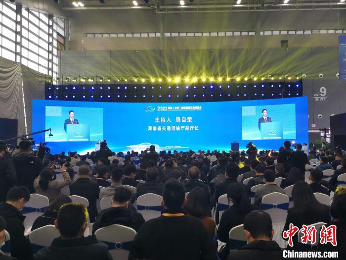 2021年湖南国际智慧交通博览会启幕。付敬懿 摄