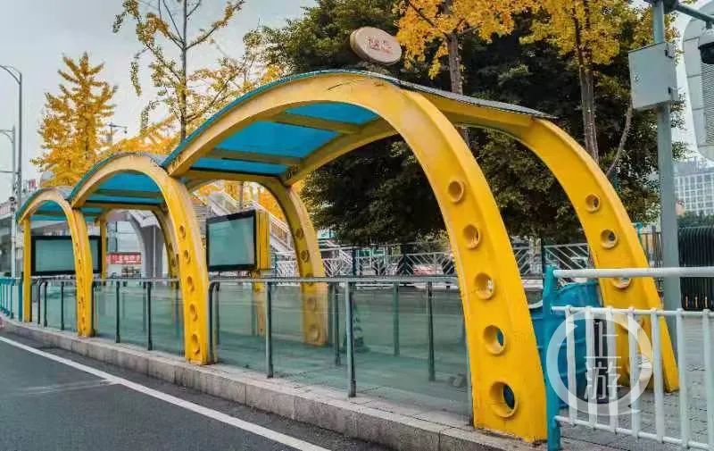 重庆这些创意站台你去过几个