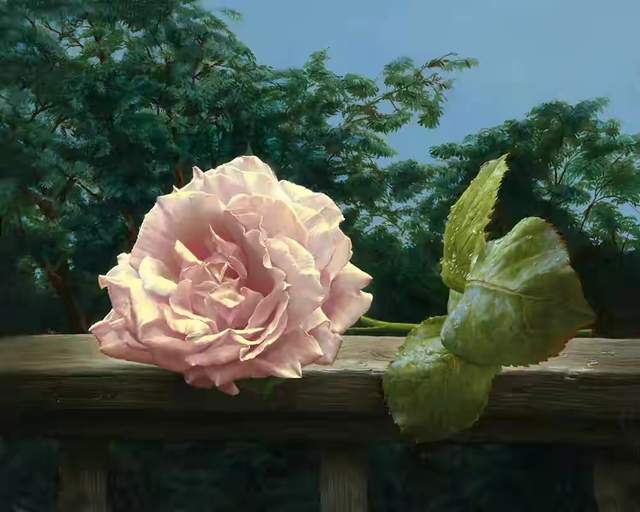 俄罗斯艺术家的超写实油画作品宛如照片