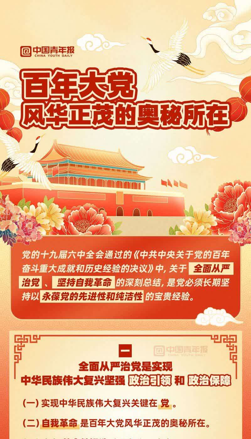 自我革命是百年大党风华正茂的奥秘所在休闲区蓝鸢梦想 - Www.slyday.coM