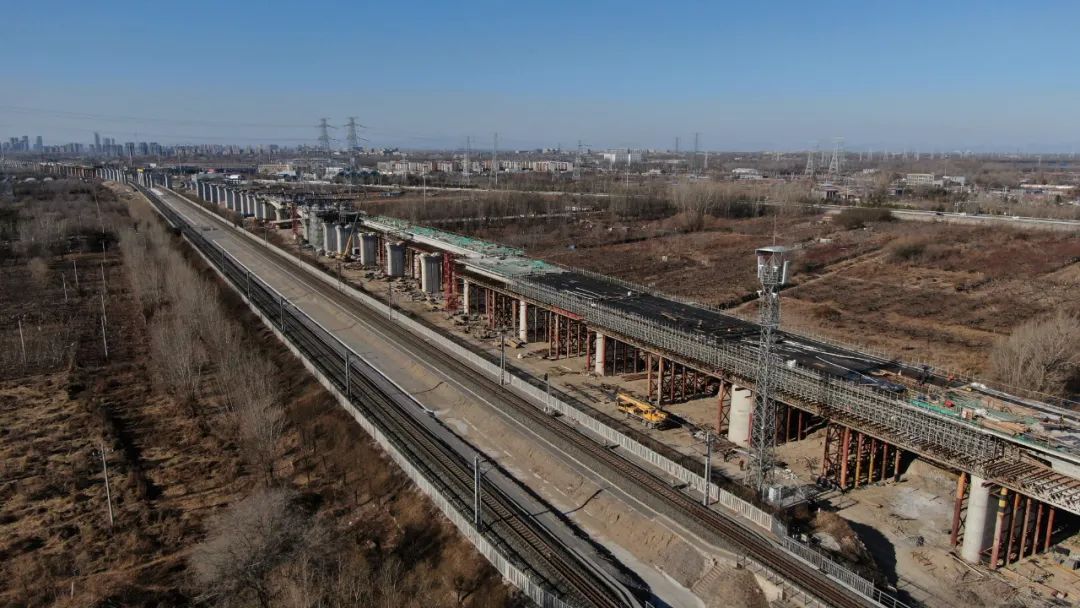 京唐城际铁路京冀两地即将握手