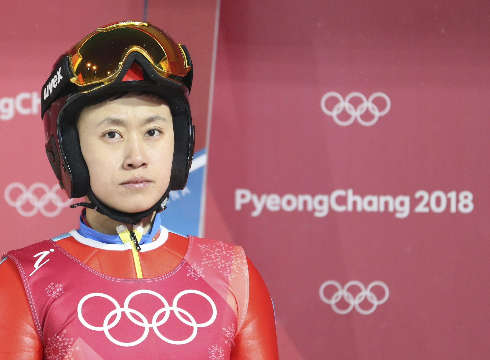 2018年在平昌冬奥会获得女子个人标准台第20名的常馨月,创造了中国