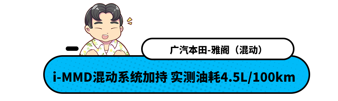 加油站克星！2021年这些中型车最省油 最低只要13.38万起？