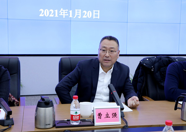 图说:普陀区委书记曹立强.普陀区新闻办供图