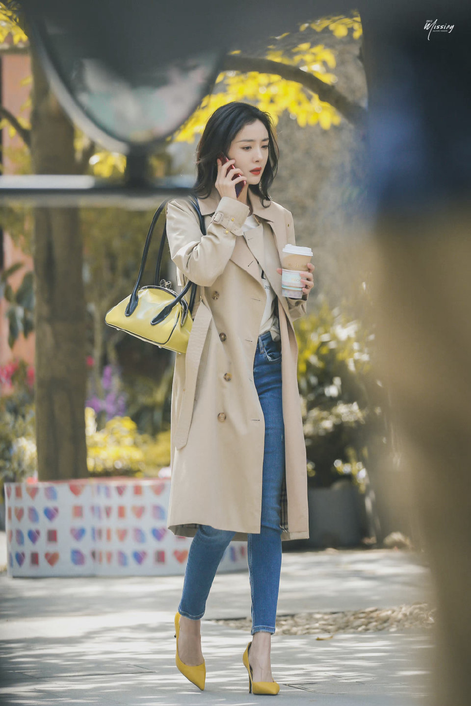 杨幂爱的二八定律饭拍好美