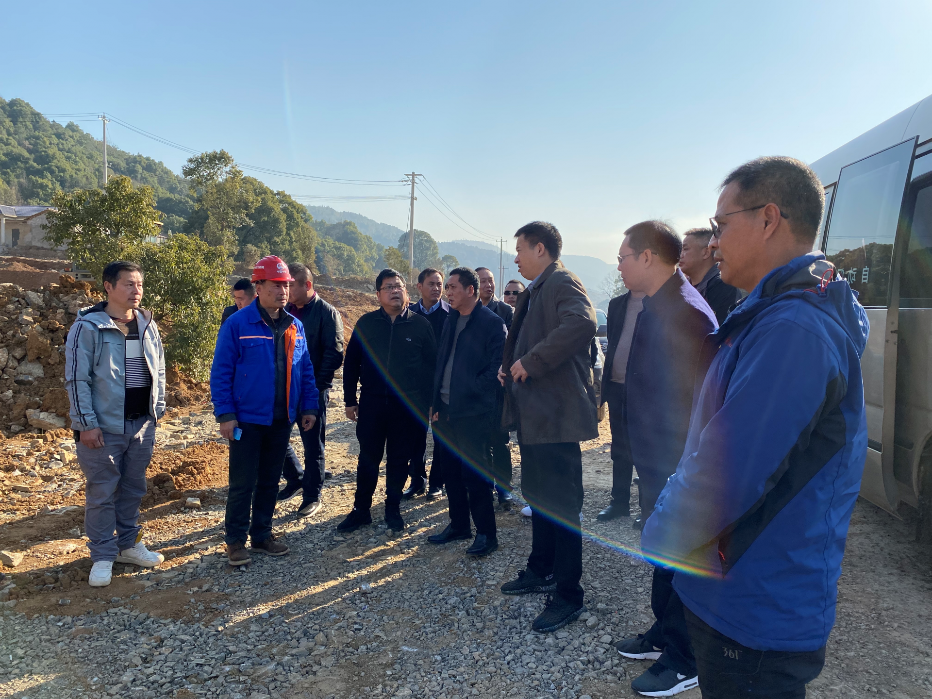 阳新新闻:万鼎调研203省道建设和道路交通安全情况|省道|阳新|道路