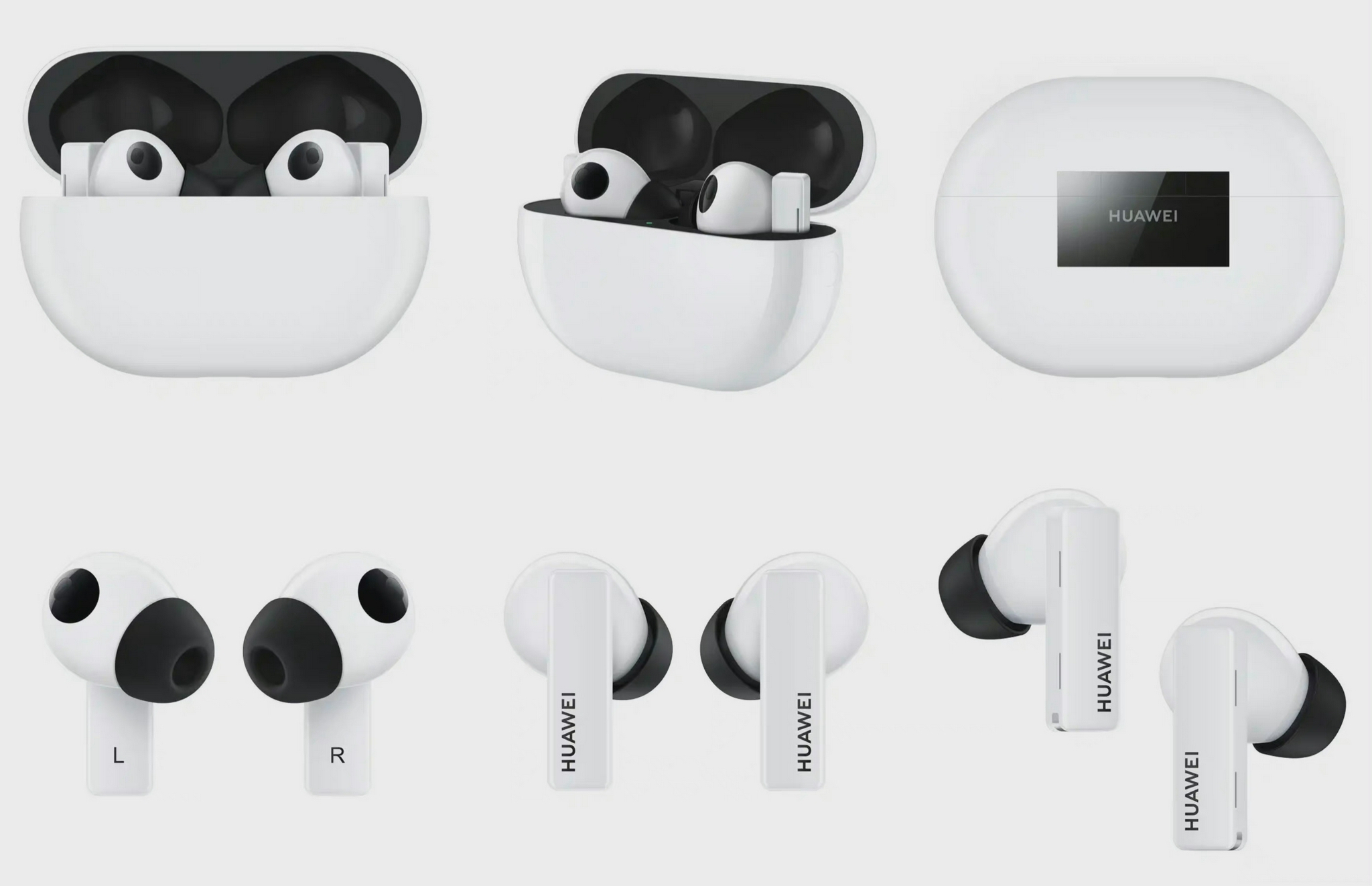 华为freebudspro新配色墨韵白