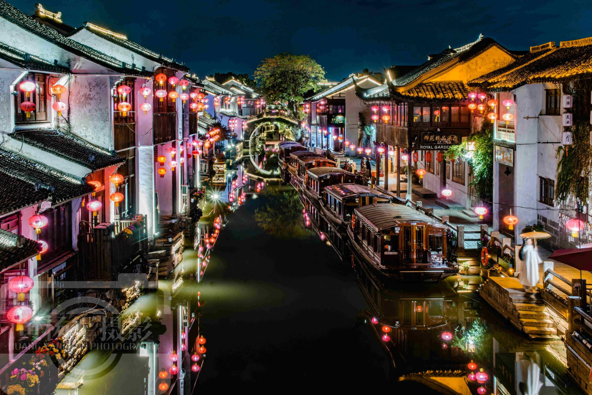 中国最具水乡气息的老街被誉为神州第一古街风光美景如画