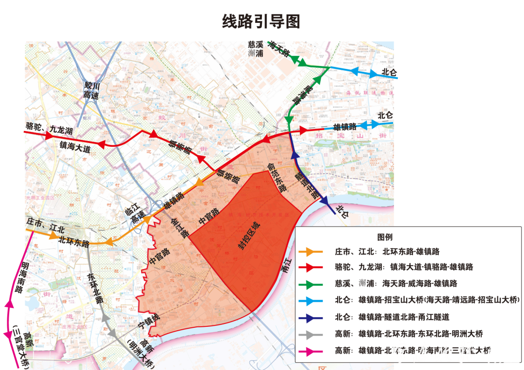 蛟川街道地图图片