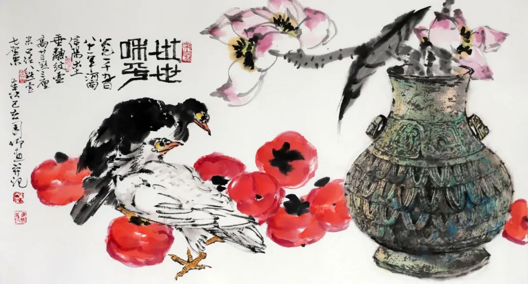 画都沙龙——"写意与写实"刘国卿花鸟品鉴会举行|潍坊市_新浪新闻