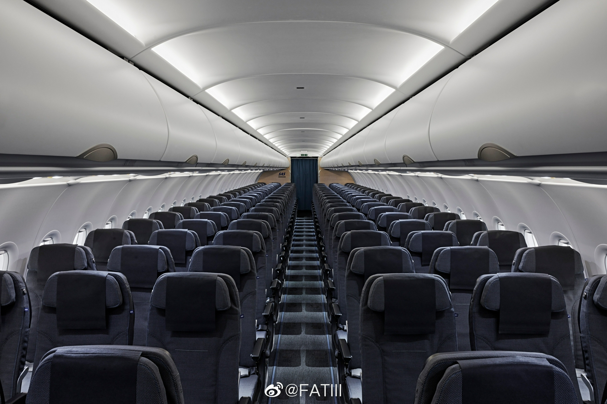 sas披露a321lr新内饰