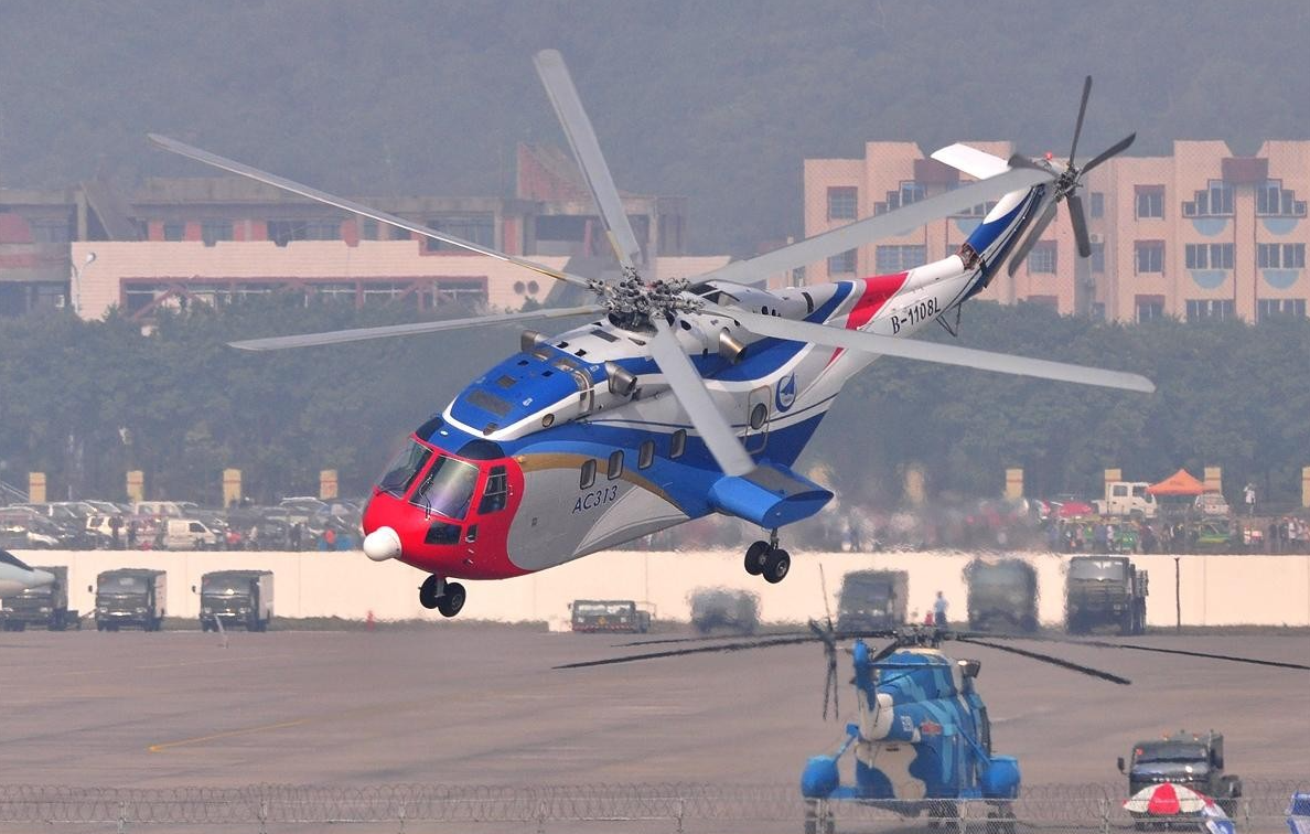 ac313a大型直升机多方融合先进技术正进入加快服役进程