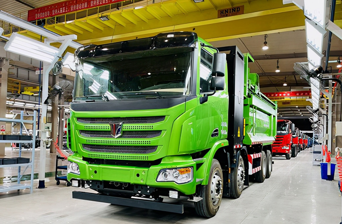 奇瑞打造的重卡亮相外观很霸气续航280km叫板比亚迪吉利