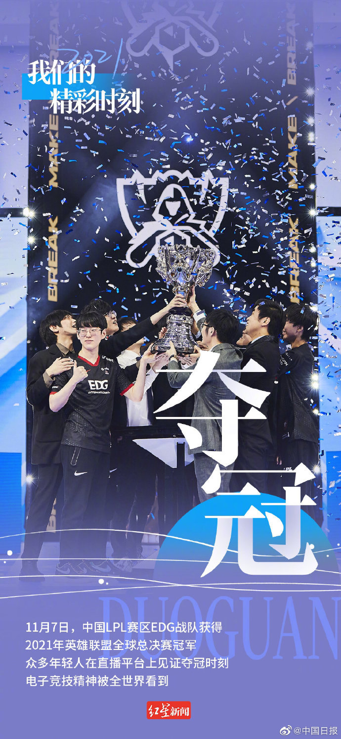 排面拉满edg夺冠入选