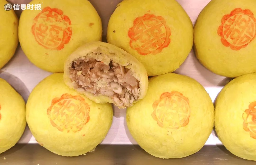 广州人嫁女最常见的这种饼点解分黄白红橙四色