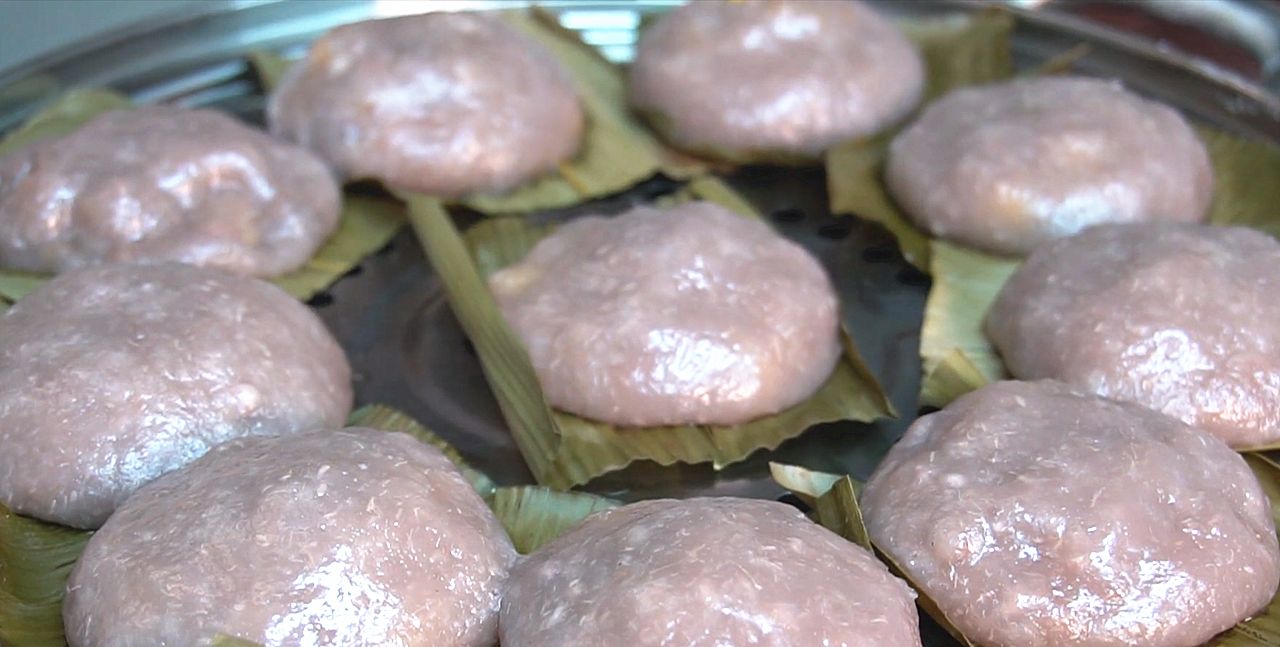 冬天最爱的芋头包虽然丑但是好吃软糯咸香百吃不厌