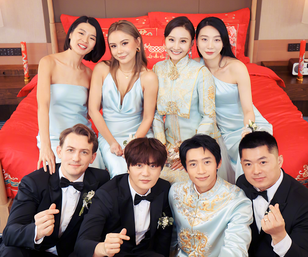 魏晨于玮婚礼现场曝光伴娘伴郎均为圈外人王铮亮为证婚人