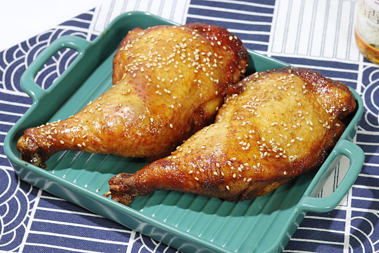 烤箱自制奥尔良烤鸡腿保证孩子喜欢吃味道太赞了