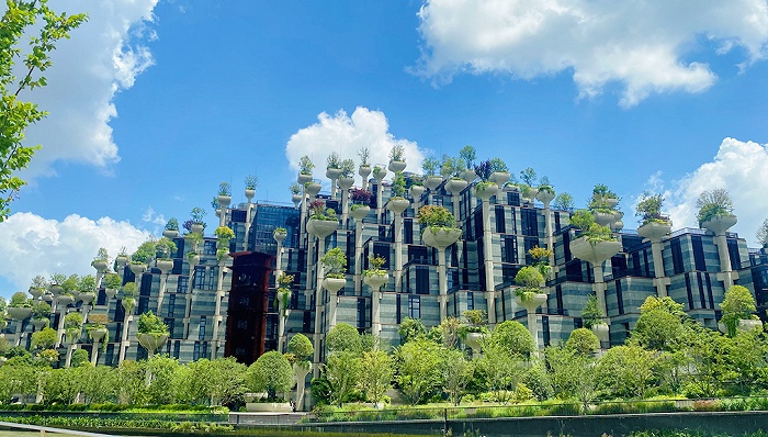 上海新地标诞生山行购物中心天安千树正式开业