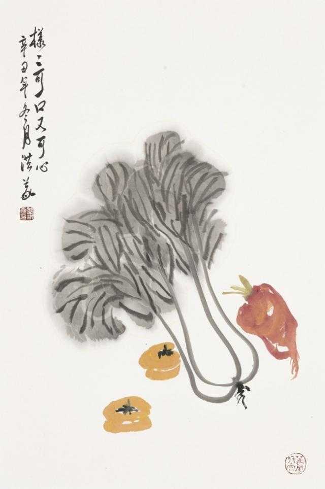 青未了丨我画大白菜