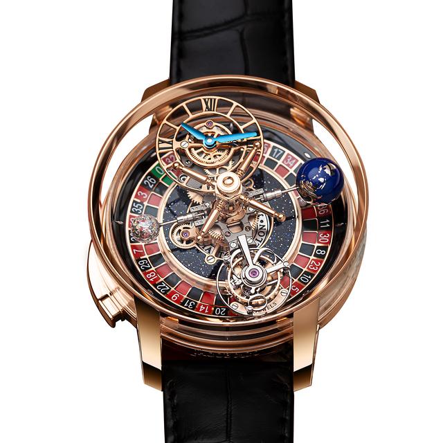 jacobco杰克宝astronomia天体系列clarity透视腕表