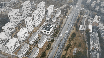 记者 麻凯程 文图/航拍 通讯员 尹问萱  杜雅静