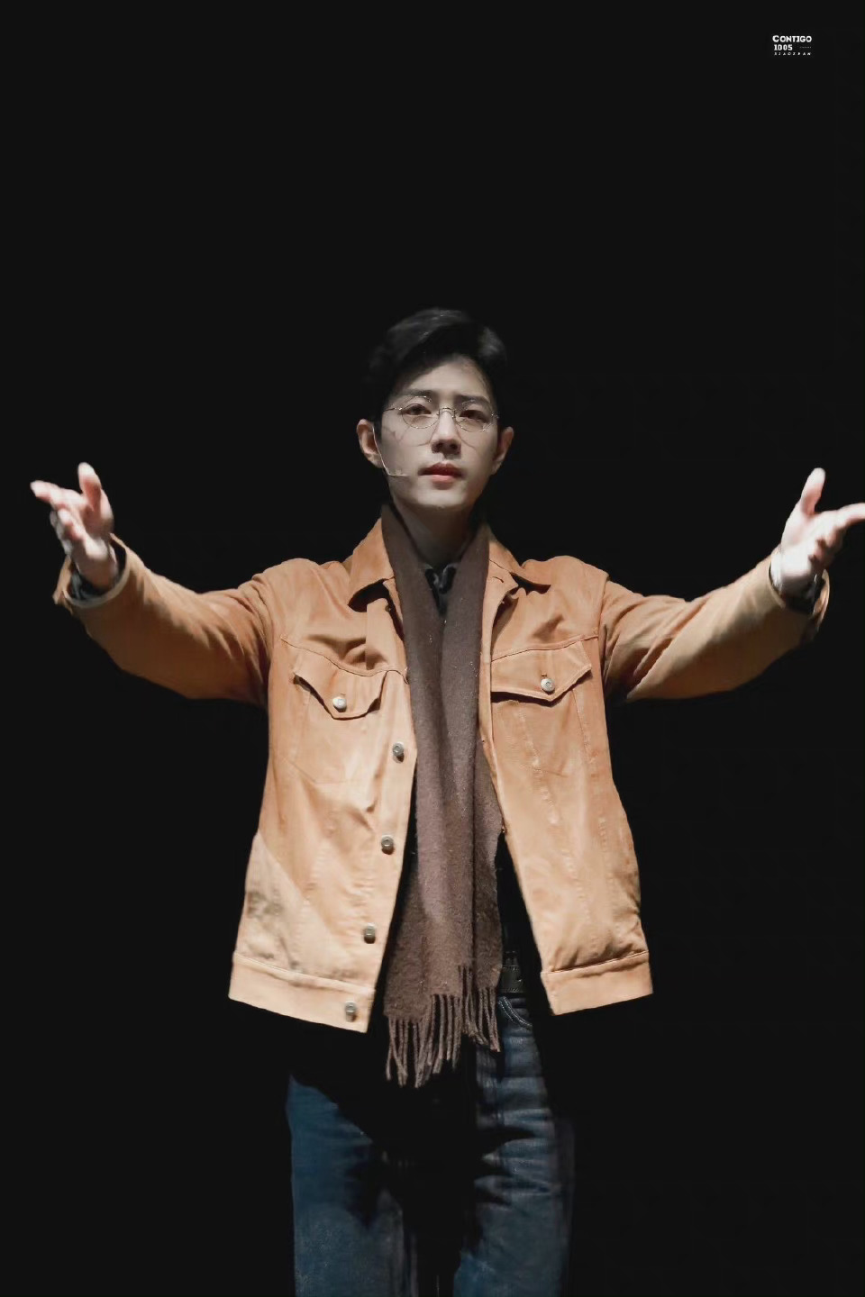 肖战如梦之梦谢幕照认真感受每一刻表演每一次表现