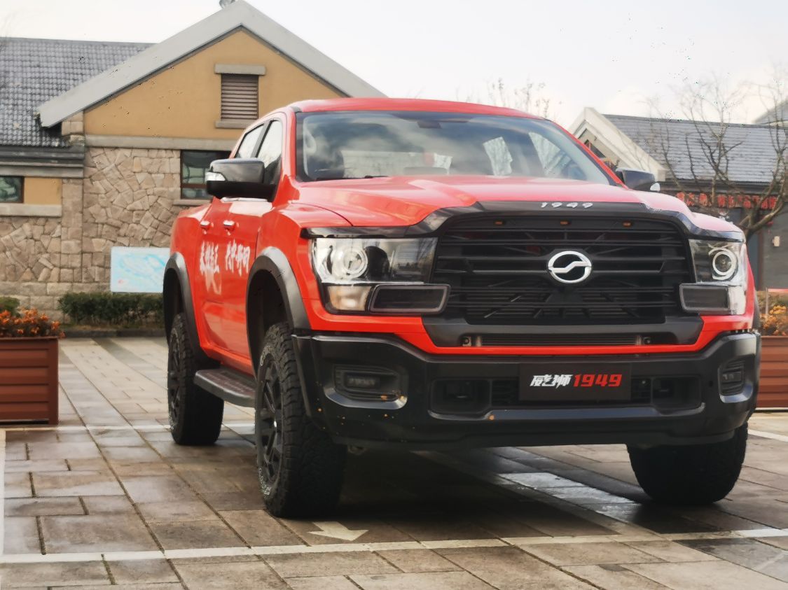 国内首款全尺寸皮卡来了中兴威狮1949上市顶配20万出头
