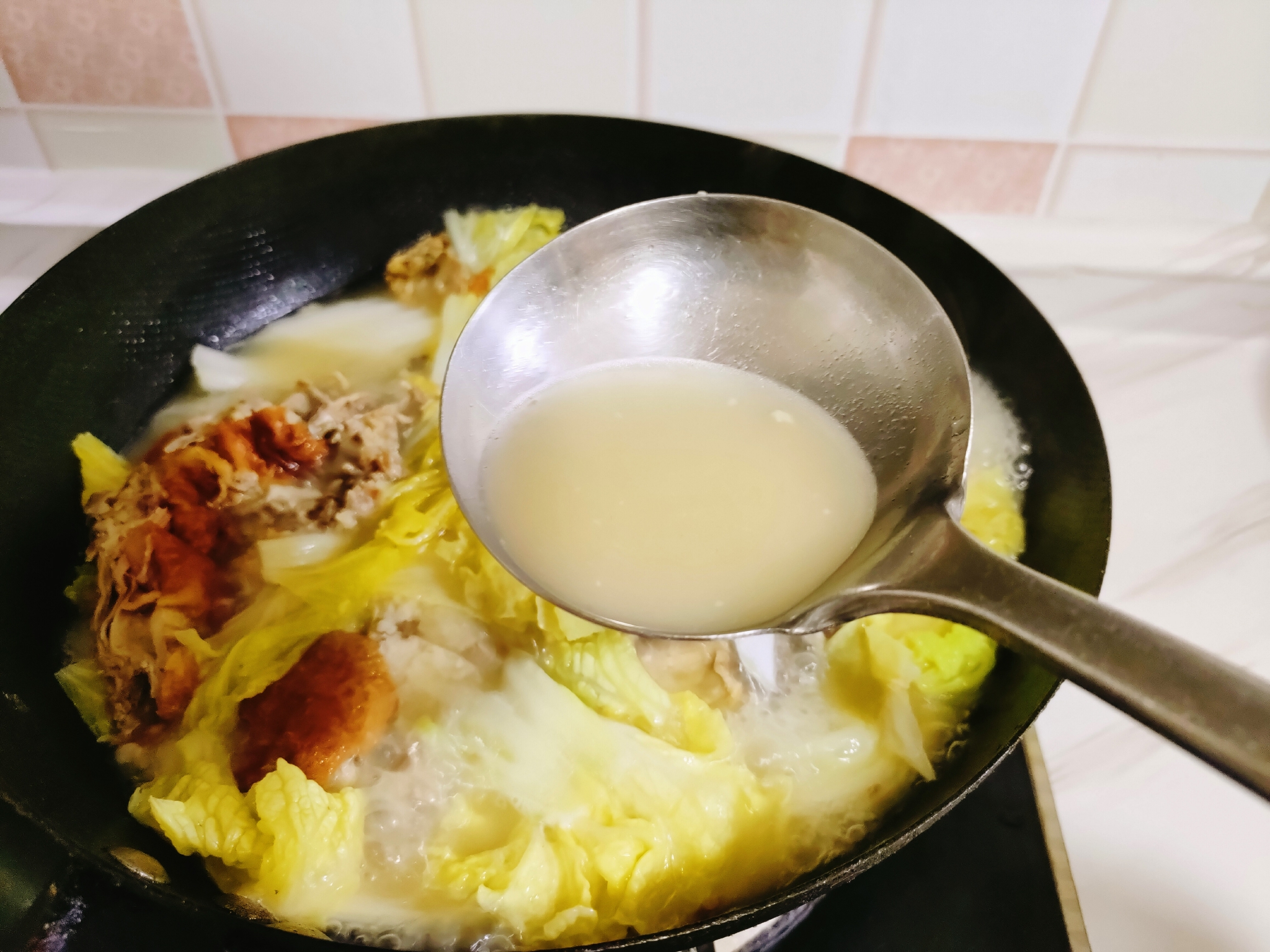 冬季白菜这做法很赞做一大锅吃全家既是汤也是菜滋补又暖身