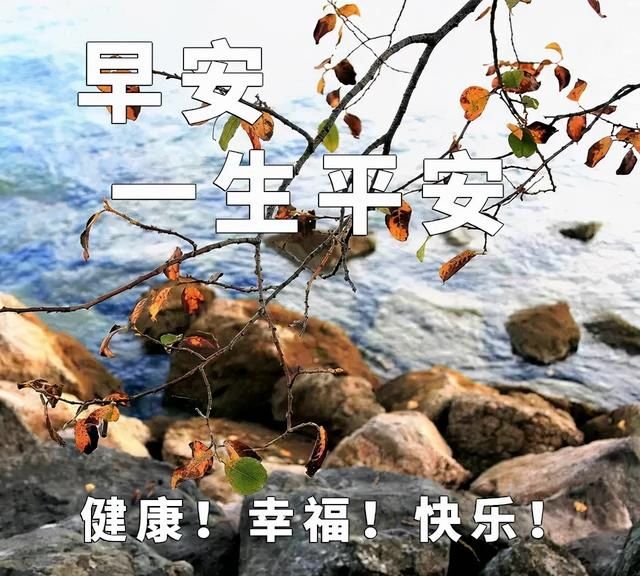 创意唯美亲人朋友早上好祝福语图片大全冬日清晨早安问候语图片