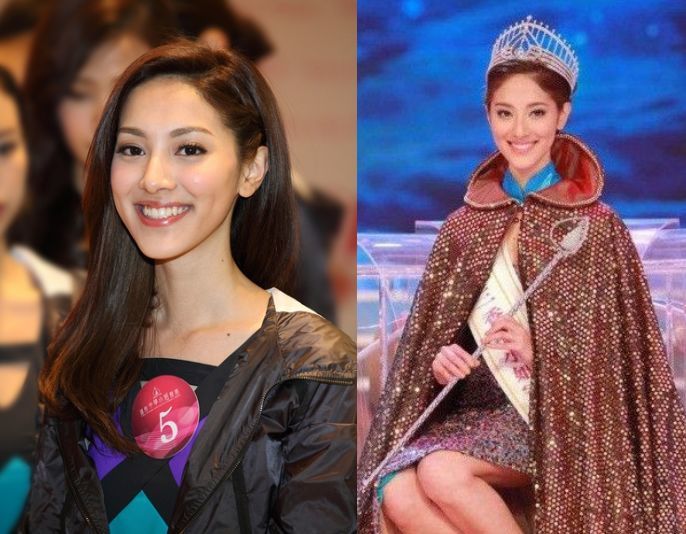 港姐陈凯琳晒性感照穿蕾丝透视衣秀蛮腰半露香肩气质优雅