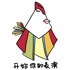 太魔性了雄鸡凝视被做成表情包