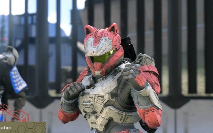 光环无限mp的猫耳头盔