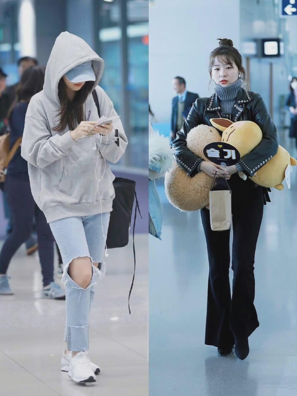 姜涩琪机场穿搭合集每套实用感都很强你学废了吗
