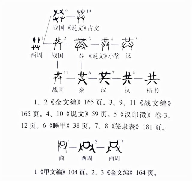 说文解字第503课细说共字它到底是形声字还是会意字